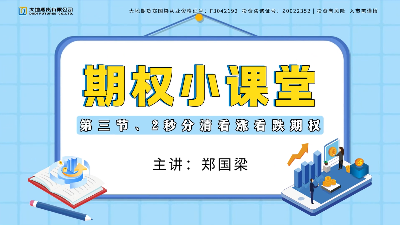 期权小课堂|第三节、2秒分清看涨看跌期权