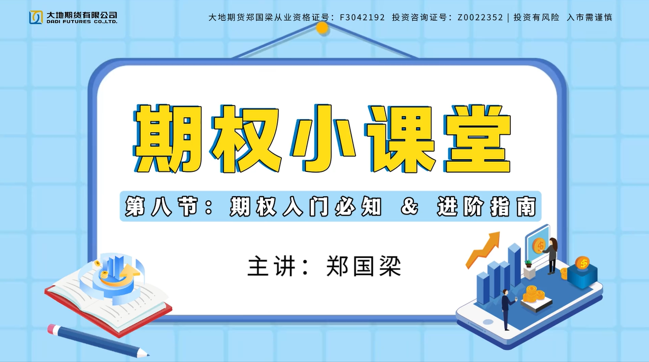 期权小课堂|第八节、期权入门必知&进阶指南